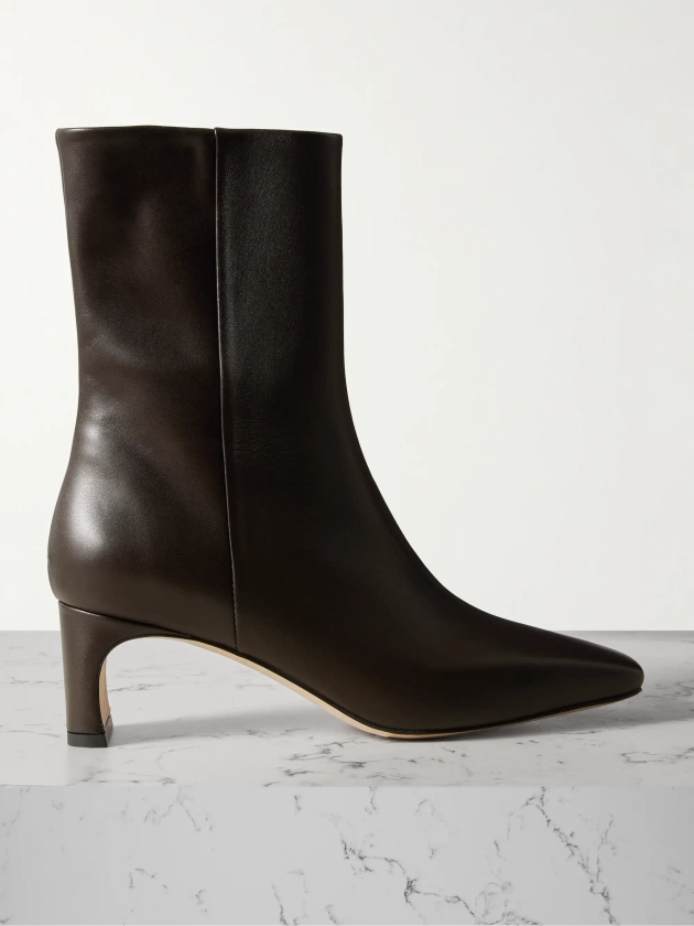 AEYDE Tabitha leather ankle boots | NET-A-PORTER