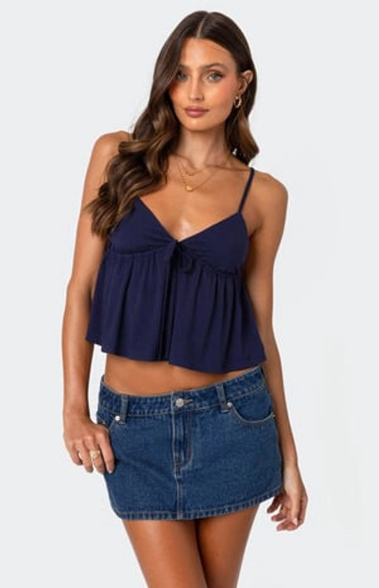 Edikted Sunrise Babydoll Tank Top | PacSun