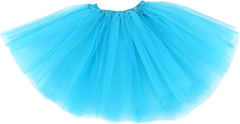 Tutus for Women 5 Layered Tutus Girl Teens Short Skirt Colorful Running Skirts Rave Costume Tutu Dance Skirt