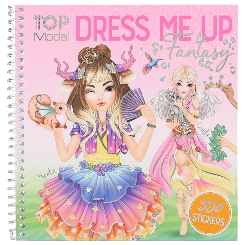 TOPModel Dress Me Up Fantasy Stickerbook | Smyths Toys UK