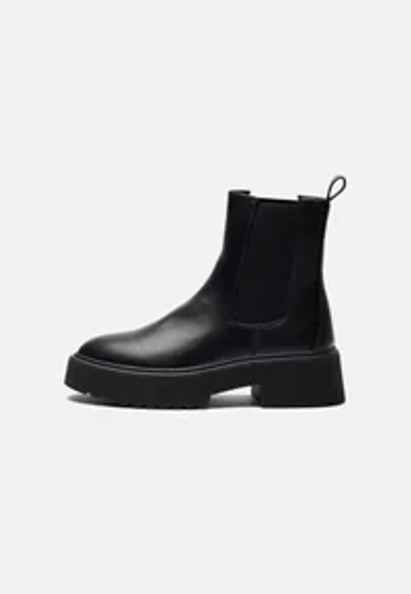 Even&Odd Bottines à plateau - black/noir - ZALANDO.FR