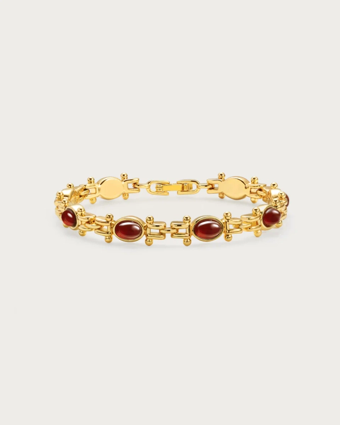 Tess's Treasure Carnelian Bracelet | en route jewelry | en route jewelry