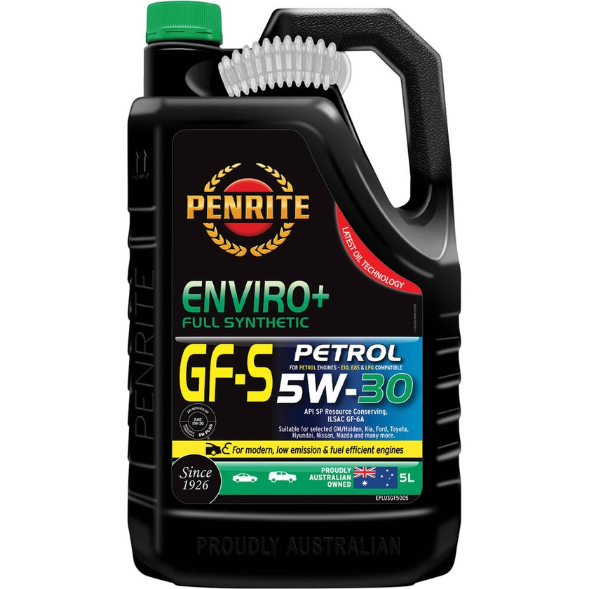 Penrite Enviro+ GF-S Engine Oil - 5W-30 5 Litre