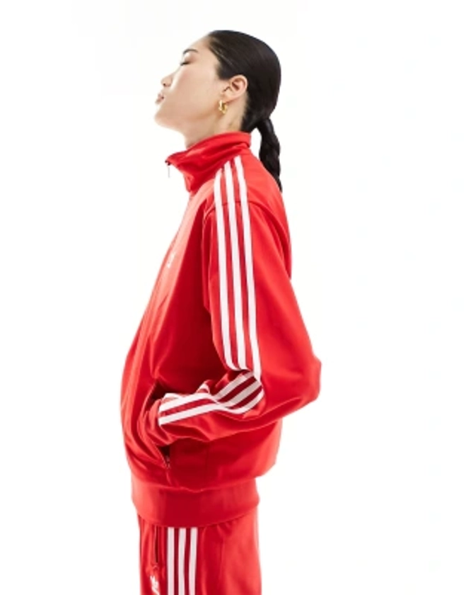 Adidas Originals - Firebird - Veste de survêtement - Rouge | ASOS