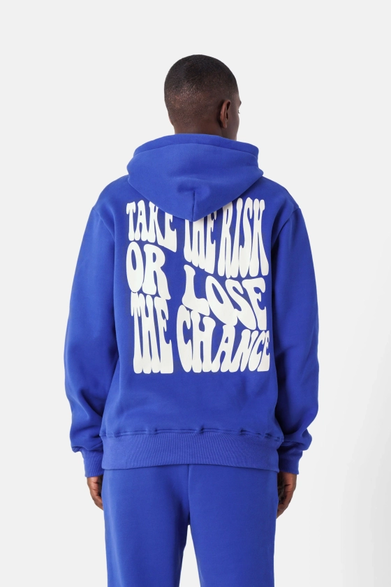 Sweatshirt take the risk Bleu foncé