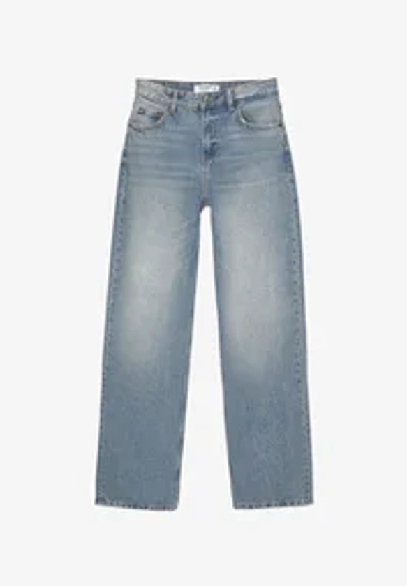 PULL&BEAR MID - Jeans a sigaretta - stone blue denim/lapislazzulo - Zalando.it