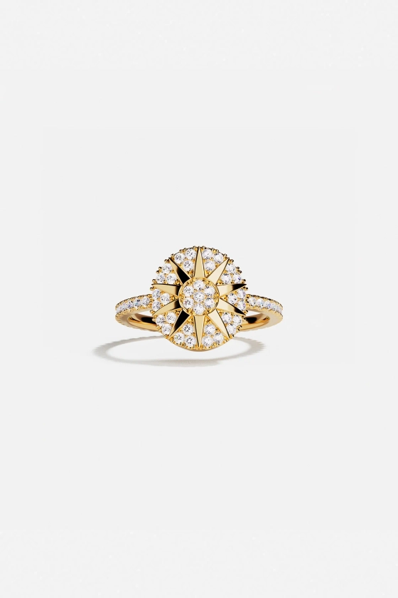 Bague Soleil Pavé