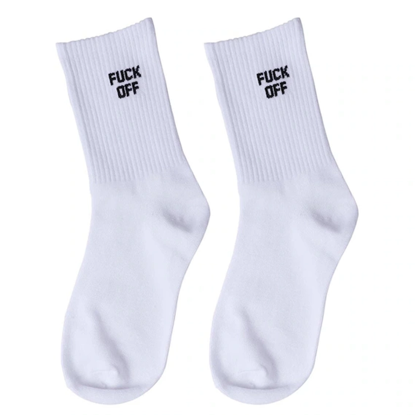 IDGAF Socks - Etsy