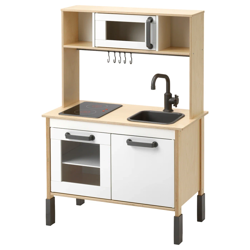 DUKTIG play kitchen, birch, 283/8x153/4x427/8" - IKEA