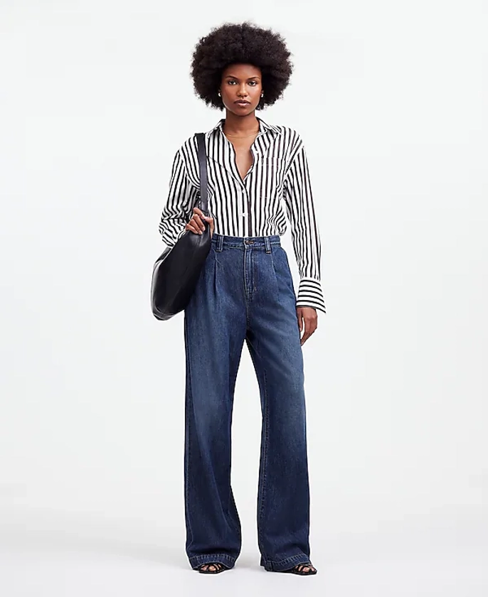 The Harlow Wide-Leg Jean: Airy Denim Edition