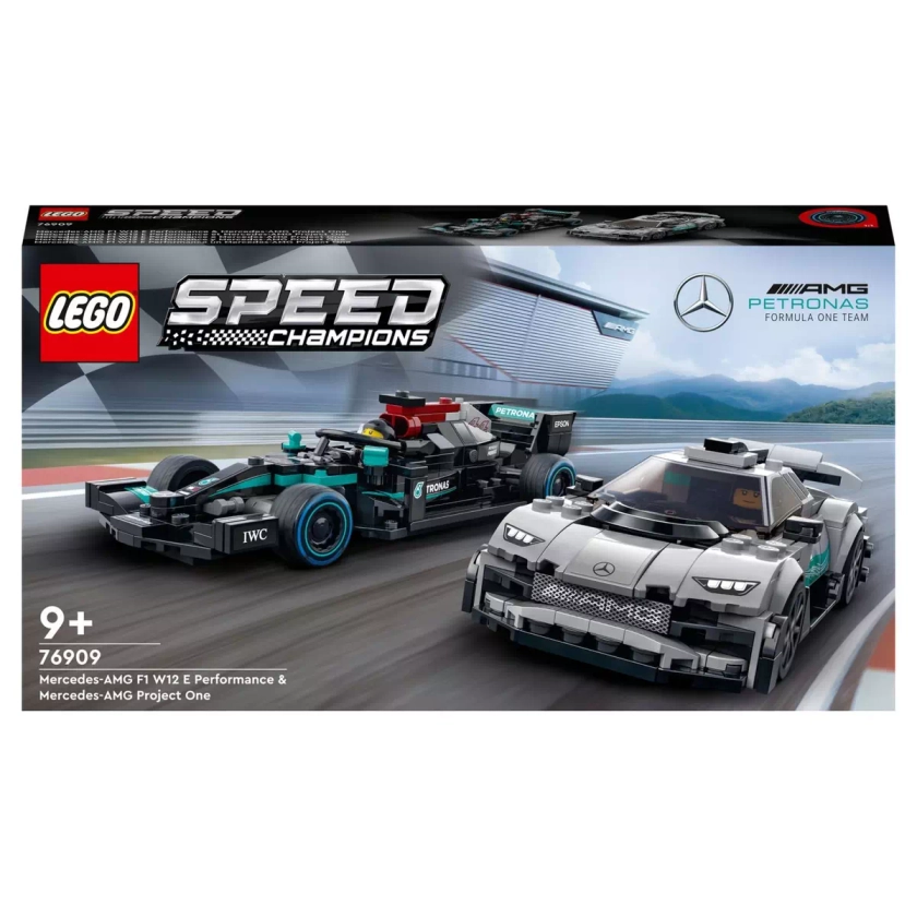 LEGO Speed Champions 76909 Mercedes-AMG F1 W12 et Project One, Jouets Voitures de Sport