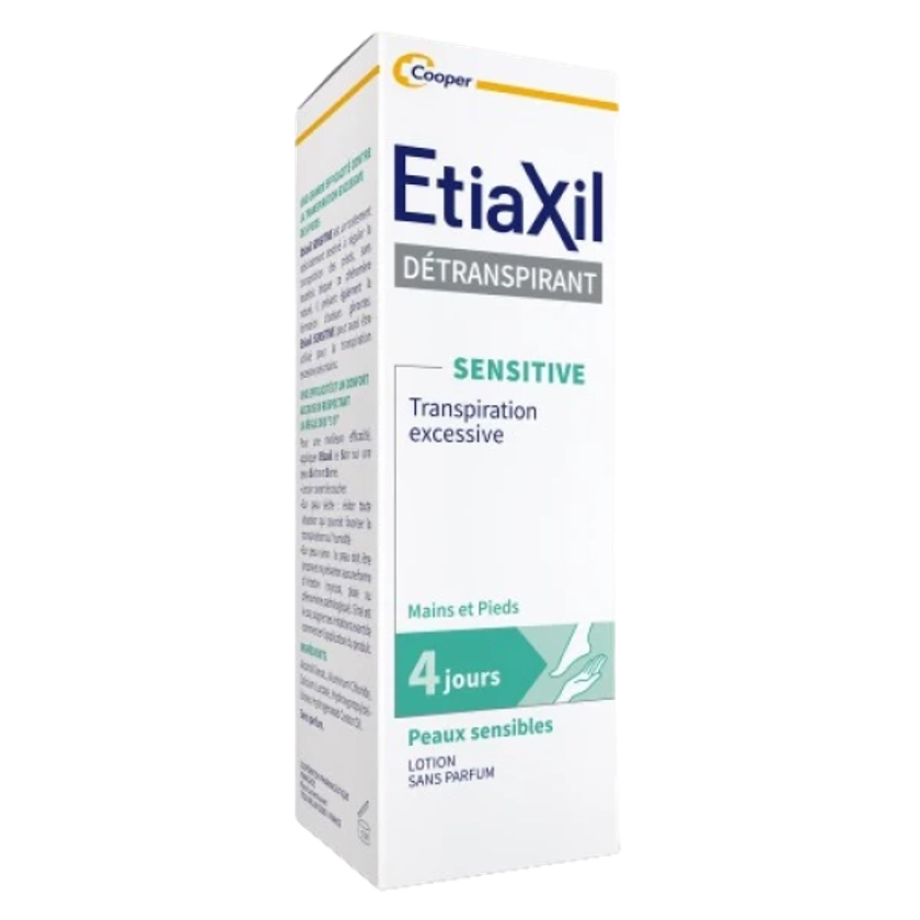 Etiaxil Lotion détranspirant Peaux Sensibles pour les pieds