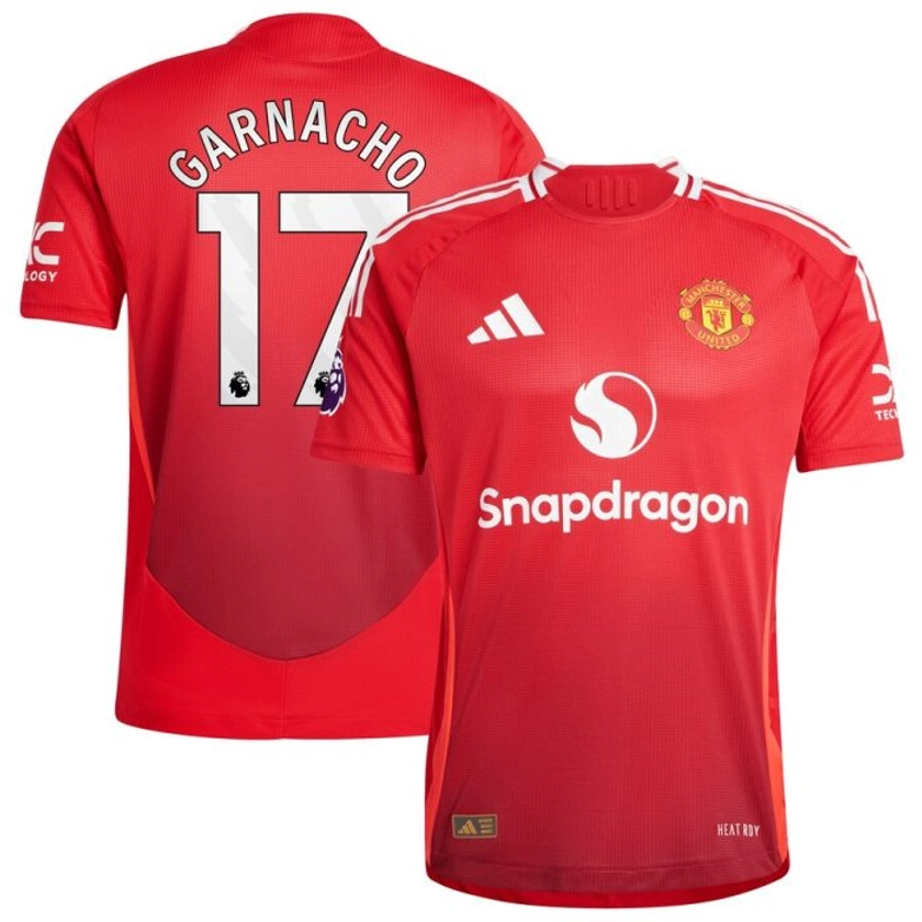 Alejandro Garnacho Manchester United 2024/25 Home Player Jersey – Red – Choose Your Style With Us