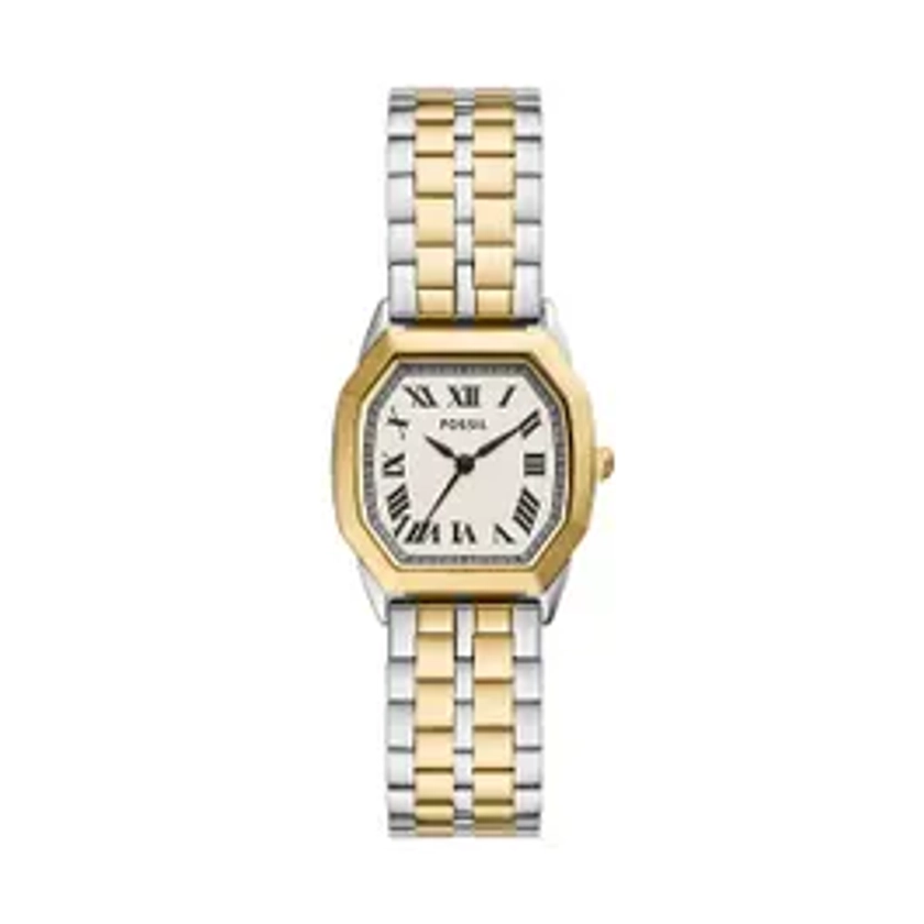 Montre quartz Femme Harlow Beige