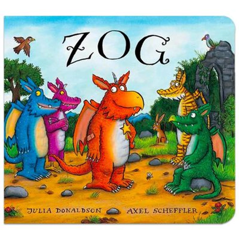 Zog Board Book By Julia Donaldson and Axel Scheffler |The Works