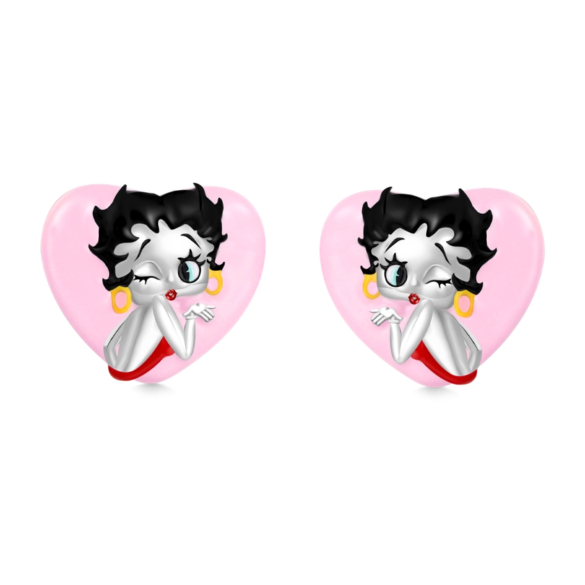 Check this out from gnoce! Betty Boop Stud Earrings