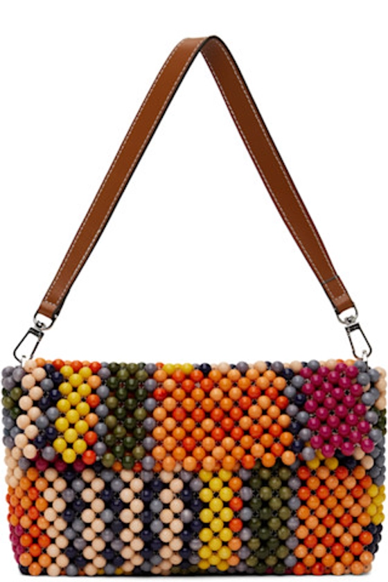 Staud - Multicolor Timmy Beaded Shoulder Bag