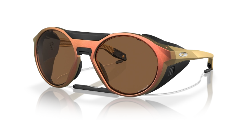 Oakley Clifden Coalesce Collection Prizm Bronze Lenses, Matte Red Gold Colorshift Frame Sunglasses | Oakley®