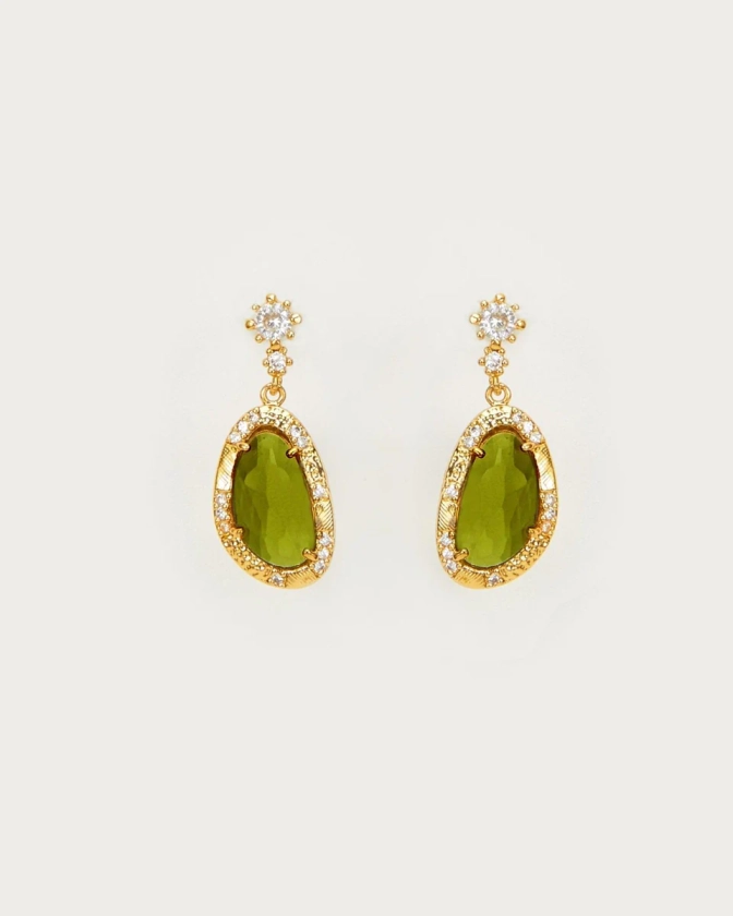 Verdant Dreams Earrings| en route jewelry | en route jewelry