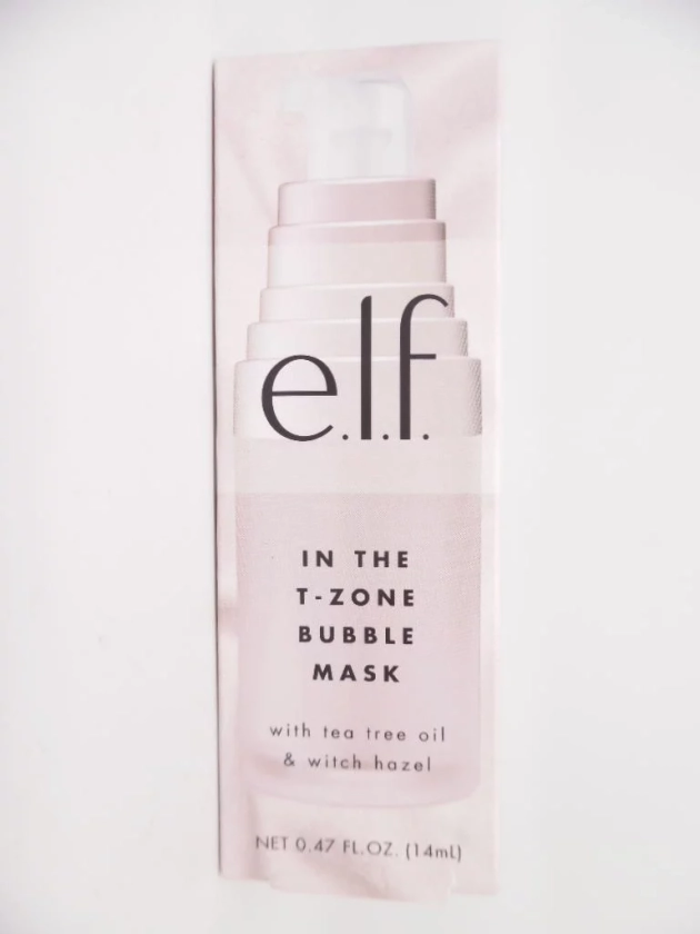 e.l.f. In The T-Zone Bubble Face Mask w/ Tea Tree Oil & Witch Hazel - 0.47 fl oz