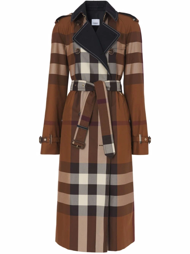 Burberry Vintage Check Trench Coat - Farfetch
