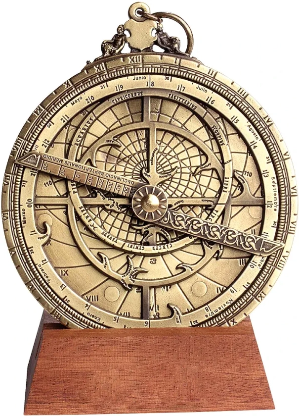 Générique Astrolabe Antique Fonctionnel (Taille Medium)