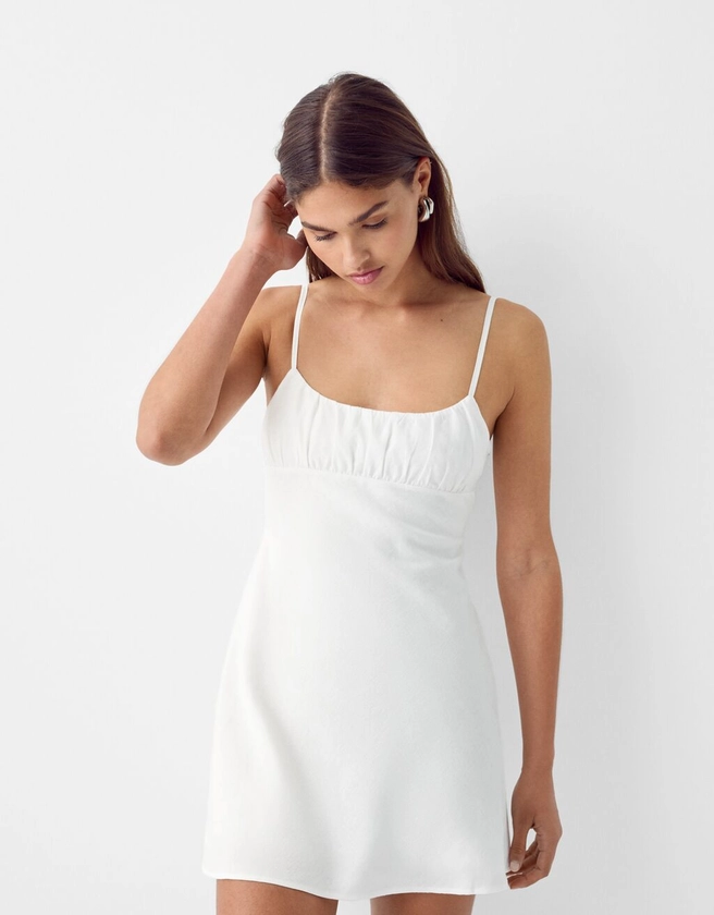 Linen mini dress - New - Women