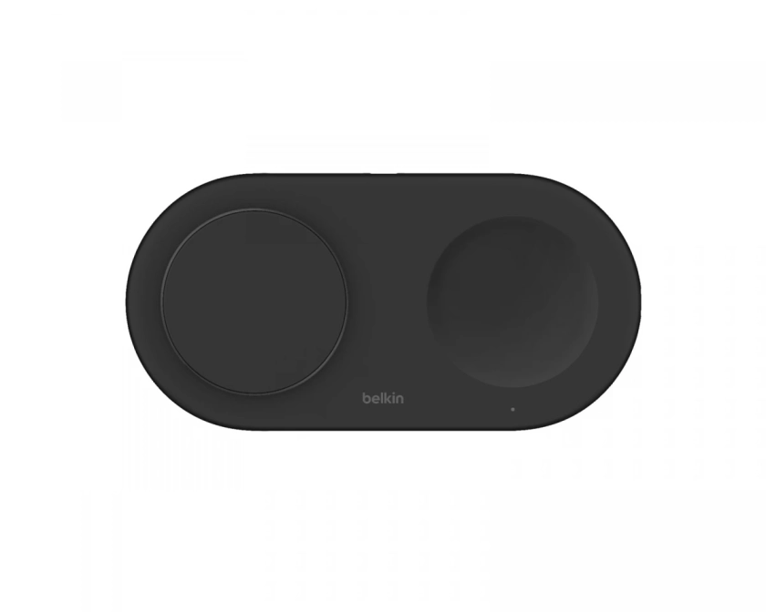 Boost Charge Pro 2-in-1 Qi2 Magnetic Charging Pad - Black