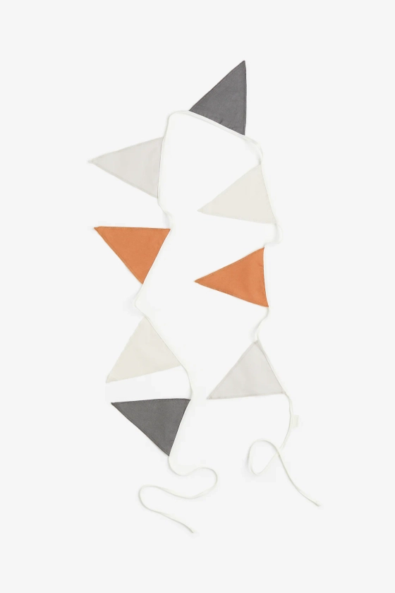 Pennant bunting - Light beige - Home All | H&M GB