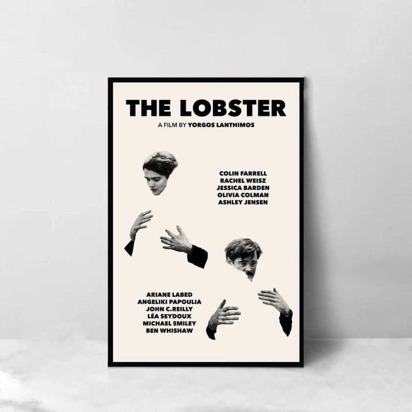 The Lobster Movie Poster High Quality Canvas Art Print Room Decoration Art Poster for Gift - Etsy UK