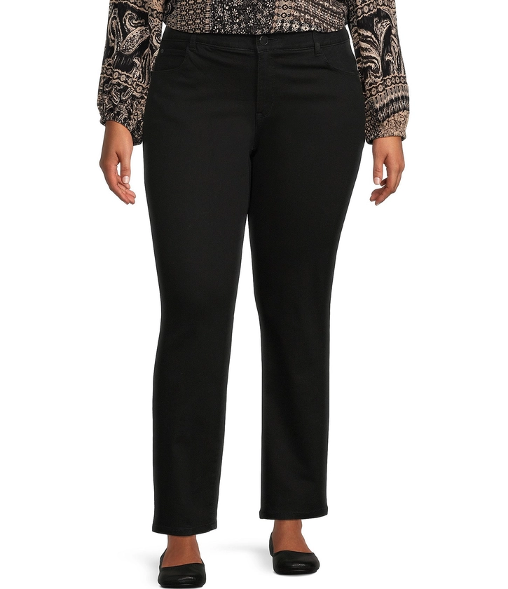 Westbound Denim Plus Size THE FIT FORMULA Slim Straight Leg Jeans | Dillard's