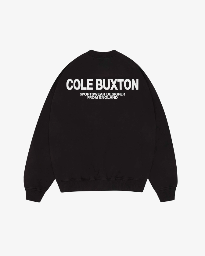 Cole Buxton | Sportswear Sweatshirt | Mens | Cotton | Black