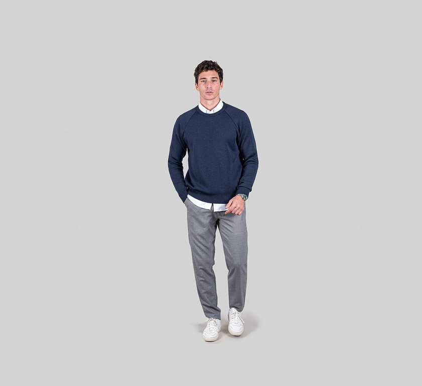 Pullover respirant en laine mérinos pour homme | SEAGALE