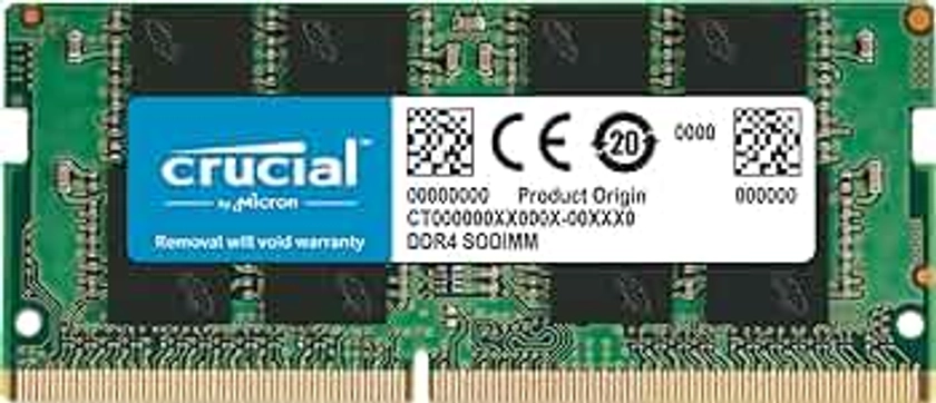 Crucial RAM CT16G4SFD824A 16Go DDR4 2400MHz CL17 Mémoire d’ordinateur Portable