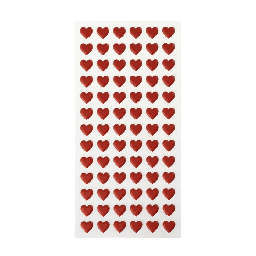 Buy Red Heart Puffy Stickers 78 Pack for GBP 3.30 | Hobbycraft UK