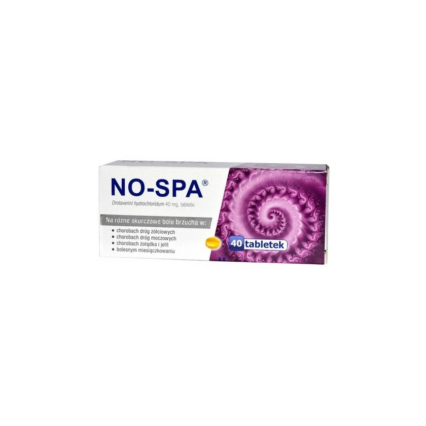 No-Spa, 40 mg, tablets, 40