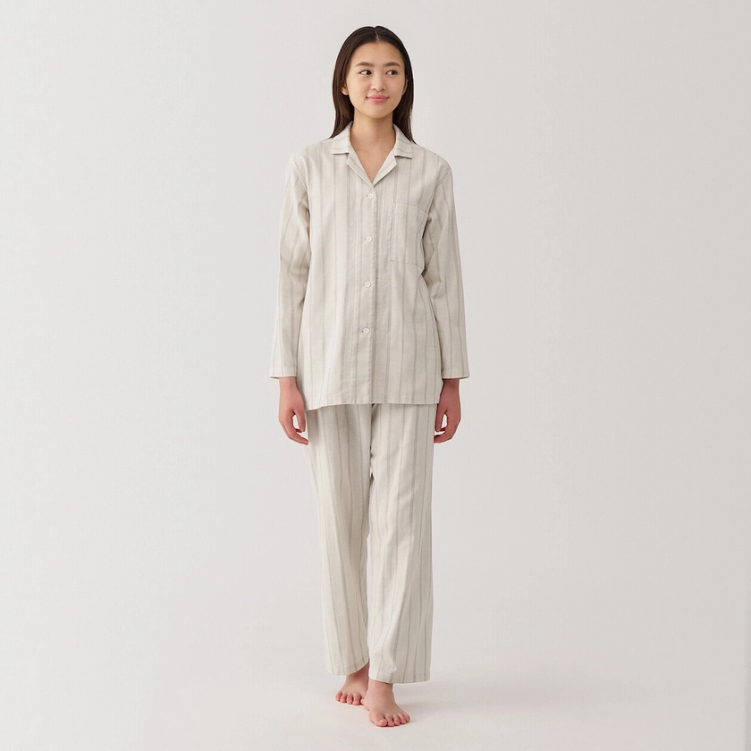 Women`s Side Seamless Double Gauze Pyjamas