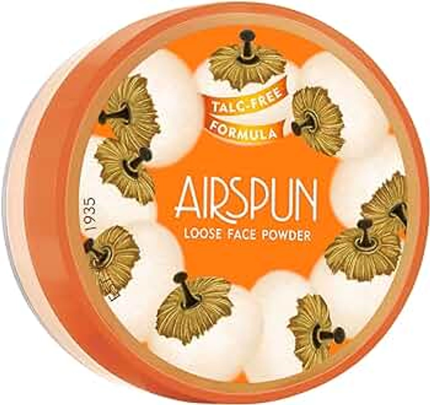Airspun Coty Loose Face Powder, Translucent Extra Coverage, 0.35g
