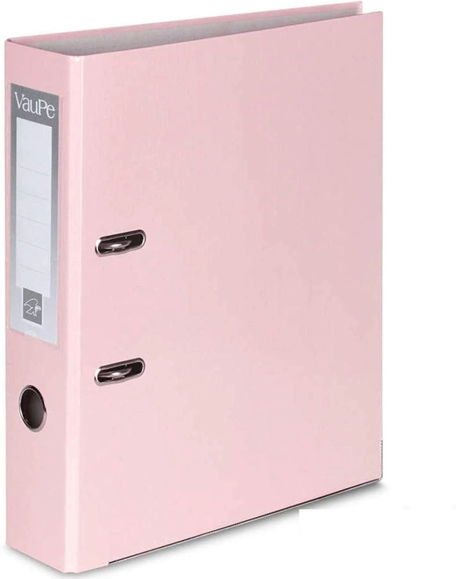 Office Centre 1 x Pastel Pink A4 Large 75mm Lever Arch Files Folders Metal Edge & Finger Pull Stationery Document Storage Paper Office School : Amazon.co.uk: Stationery & Office Supplies