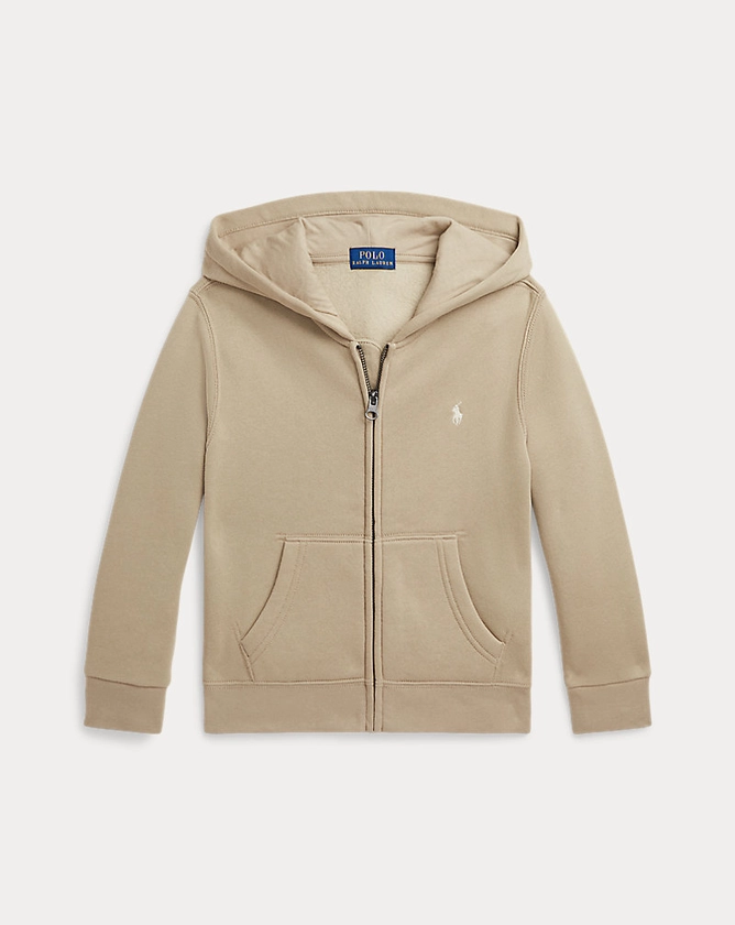 Cotton-Blend-Fleece Hoodie | Ralph Lauren UK