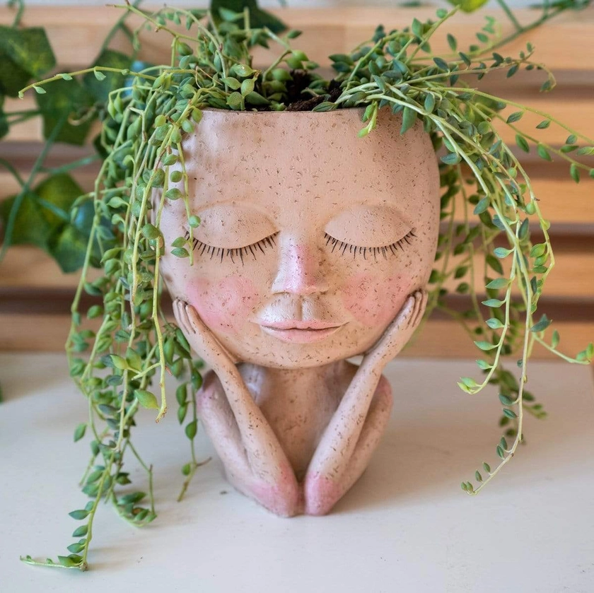 Cute Lady Planter