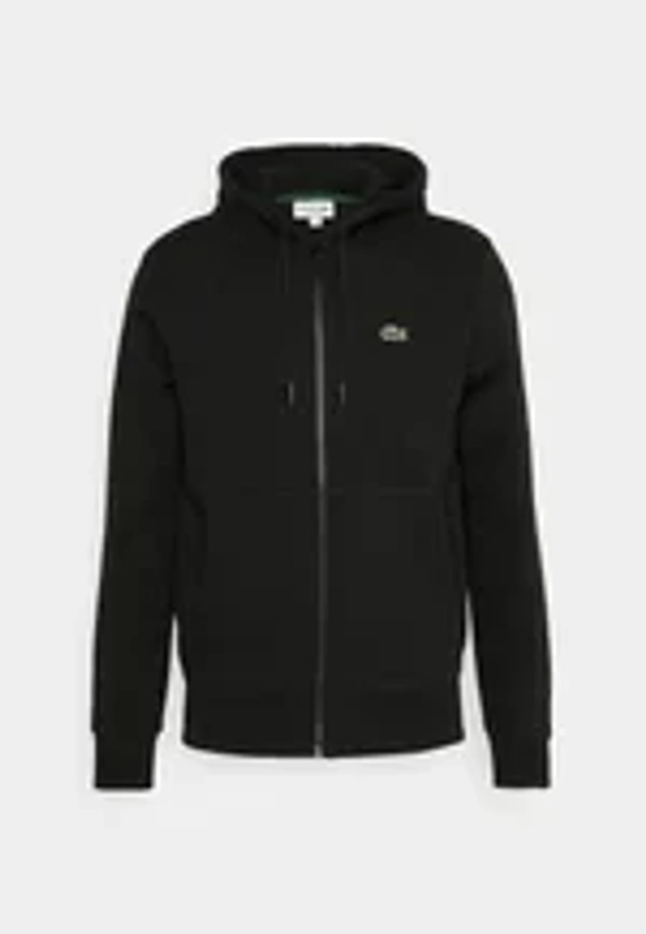 Lacoste Sweat zippé - noir - ZALANDO.FR