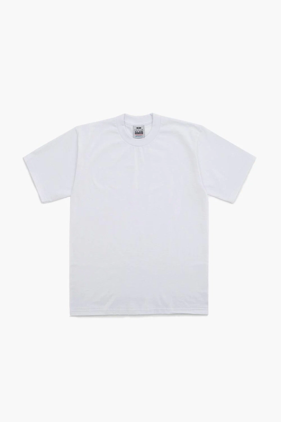 PROCLUB - T-shirt Heavyweight Blanc
