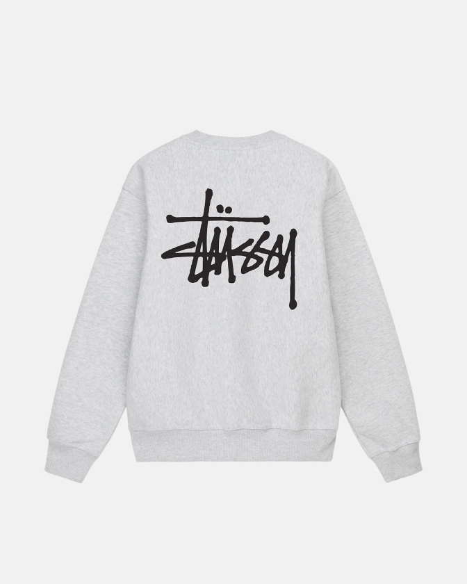 Basic Stüssy Crew - Unisex Hoodies & Sweatshirts | Stüssy