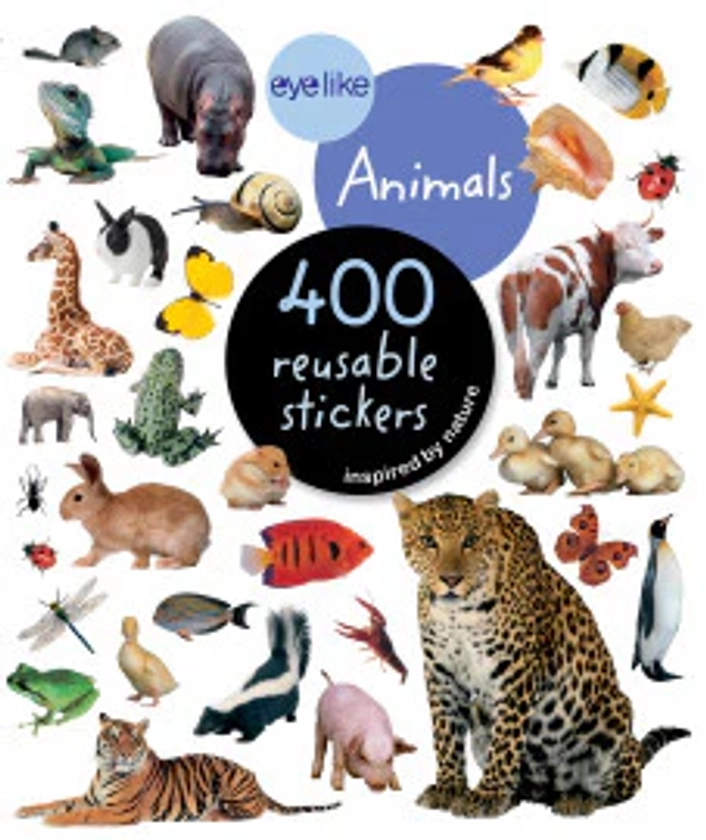 Sticker Books, 400 Reusable Stickers