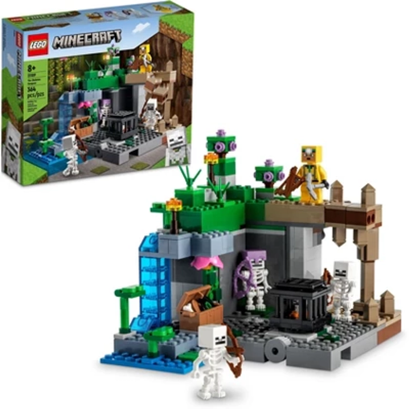 LEGO Minecraft The Skeleton Dungeon, Buildable Toy 21189