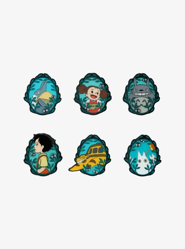 Studio Ghibli My Neighbor Totoro Characters Blind Box Enamel Pin