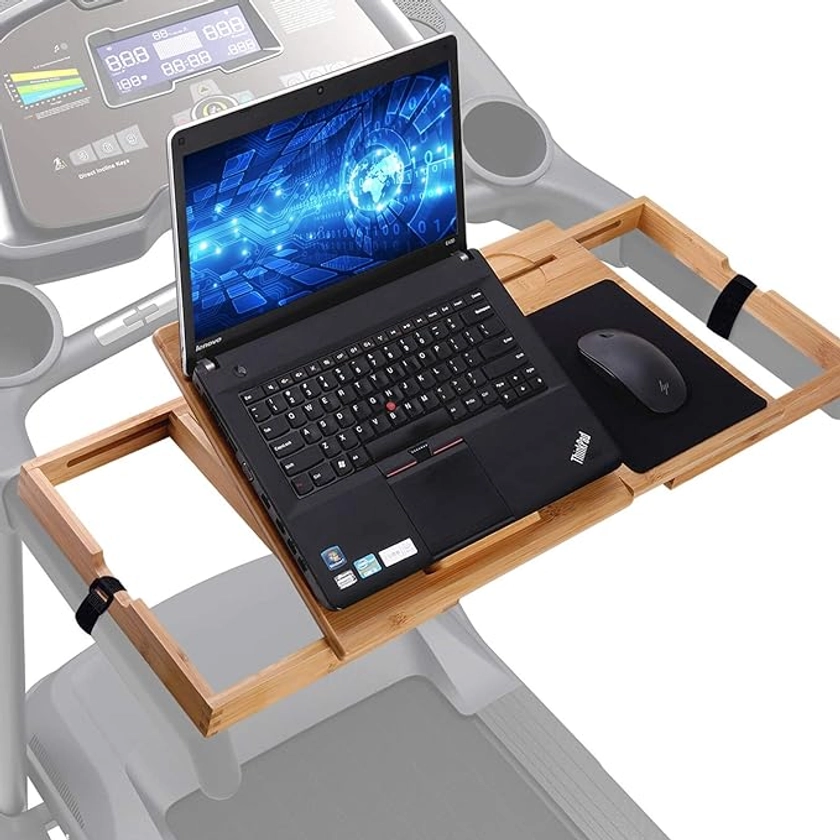 Amazon.com: Ollieroo Treadmill Desk Attachment, Treadmill Laptop Holder, Treadmill Laptop Stand, Treadmill Laptop Desk, Treadmill Laptop Shelf on Treadmill Workstation - Detachable Treadmill Desk : Electronics