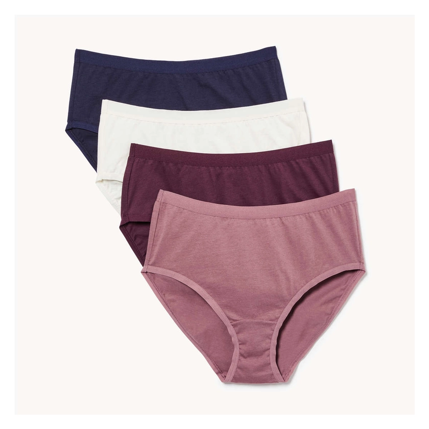 4 Pack Organic Cotton Brief in Navy from Joe Fresh