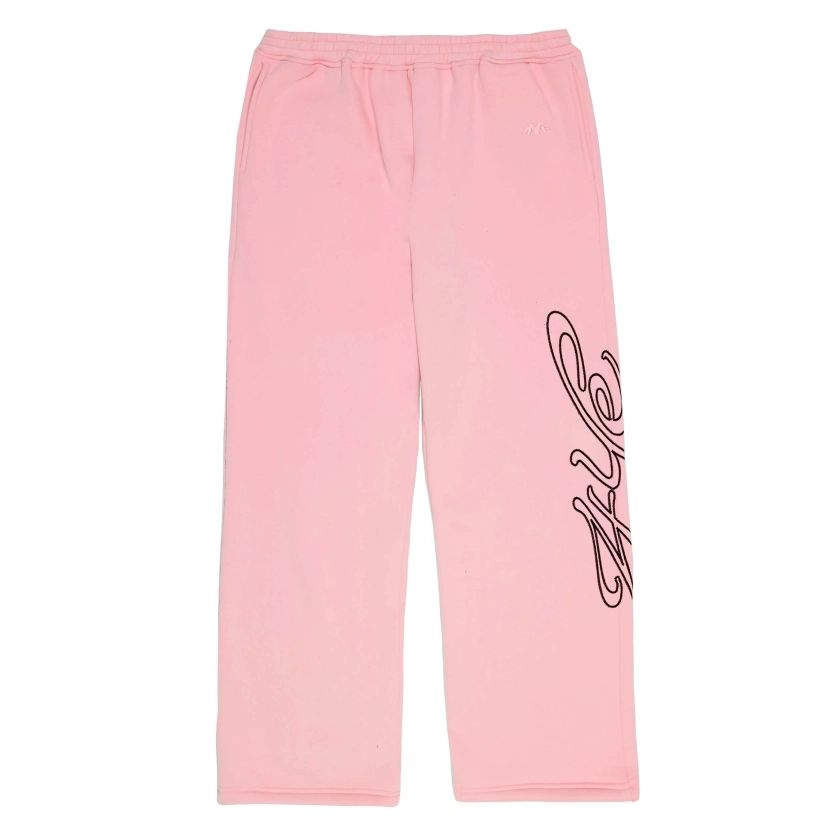 Signature Wide Pant - Pink